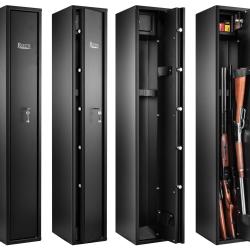 Coffre Rietti 5 armes &agrave; serrure &agrave; clef - 150 cm - 2mm 4+1 armes 150X25X33 / 41 Kg - Ref CR2205