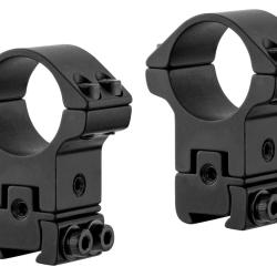 Colliers Sports Match pent&eacute;s ajustable diam. 25.4 mm - rail de 11 mm - 0 &agrave; 50 MoA Coll - Ref SPM2065
