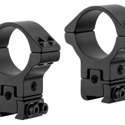 Colliers Sports Match pent&eacute;s ajustable diam. 30 mm - rail 11 mm - Haut - 0 &agrave; 50 MoA Co - Ref SPM2066