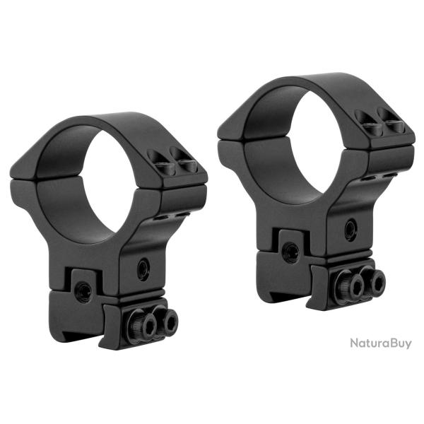 Colliers Sports Match pent�s ajustable diam. 30 mm - rail 11 mm - Haut - 0 � 50 MoA Co - Ref SPM2066