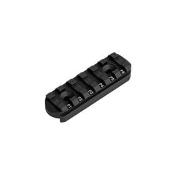 Rail picatinny compatible systeme anshutz pour gladio X L75 - Rome - Ref PVI0318
