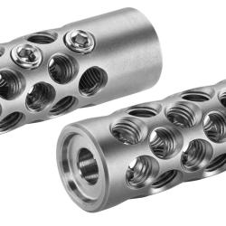 Stalon - Frein de bouche coloris inox FREIN DE BOUCHE, MAX 7,62MM - Inox - Ref SIP3036