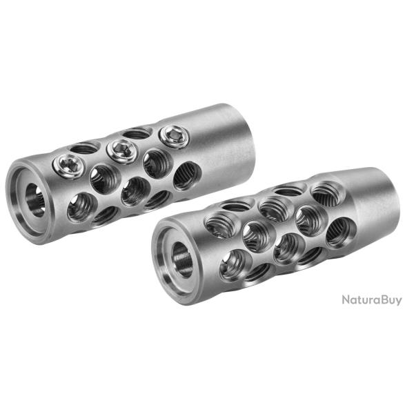 Stalon - Frein de bouche coloris inox FREIN DE BOUCHE, MAX 7,62MM - Inox - Ref SIP3036