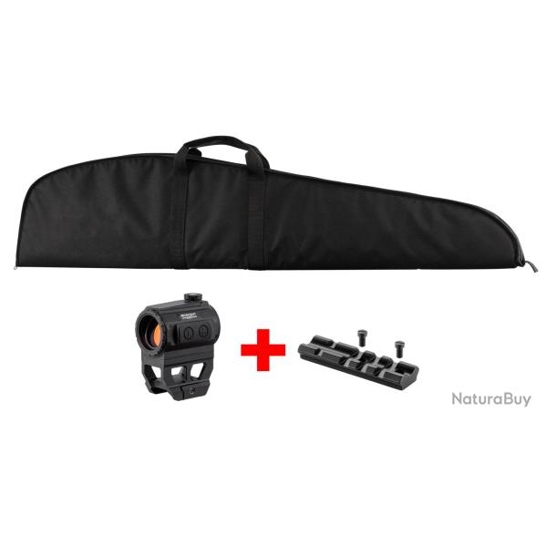 Pack point rouge + Embase + Fourreau pour express FAIR Pack Express FAIR MS30 red dot + - Ref PEX25