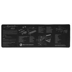 Schmeisser Tapis de Nettoyage AR15 90x30 cm Tapis nettoyage Schmeisser AR-15 - Ref SHZ002