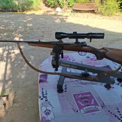Carabine Artisanale MAUSER K98 en 7x64 Lunette mixte 1.5-6&times;42 Schmidt et Bender