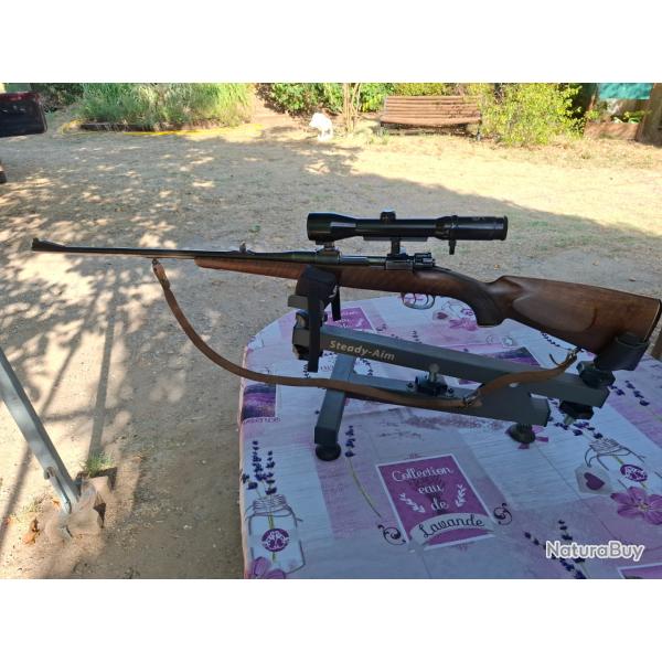 Carabine Artisanale MAUSER K98 en 7x64 Lunette mixte 1.5-6�42 Schmidt et Bender