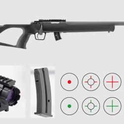 Promo Jusqu'au 07/08/26 UMAREX REGENT RBA 1 CAL 22LR 10 COUPS 20'' + RED DOT