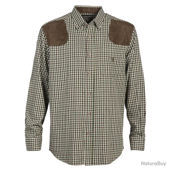 Chemise Percussion Sologne Verte - TAILLE 4XL