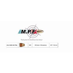 Ogives MPF 45 Colt SWC 200Gr TML &Oslash;451" / 500 Projectiles Cuivr&eacute;s TIR WESTERN SPORTIF promo vacances