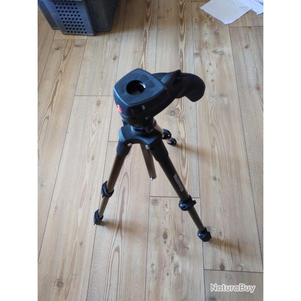 Trepied longue vue manfrotto