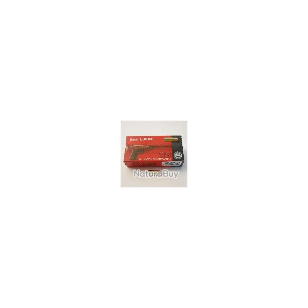 9 para LUGER Boite de 50 cartouches FMJ GECO cat�gorie B