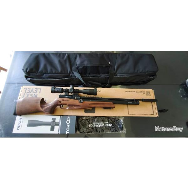 carabine reximex pcp daystar wood version r�gul� en 5.5 .22 plus accessoires