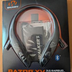 Oreillettes &eacute;lectroniques WALKER'S Razor XV Bluetooth 3.0