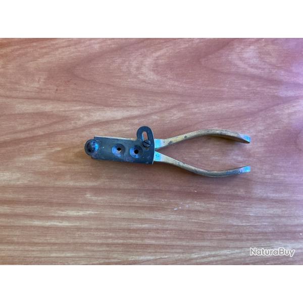 Moule � balles ancien en laiton
