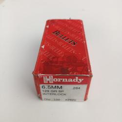 Ogives Hornady cal 6.5 mm  (56 pieces)
