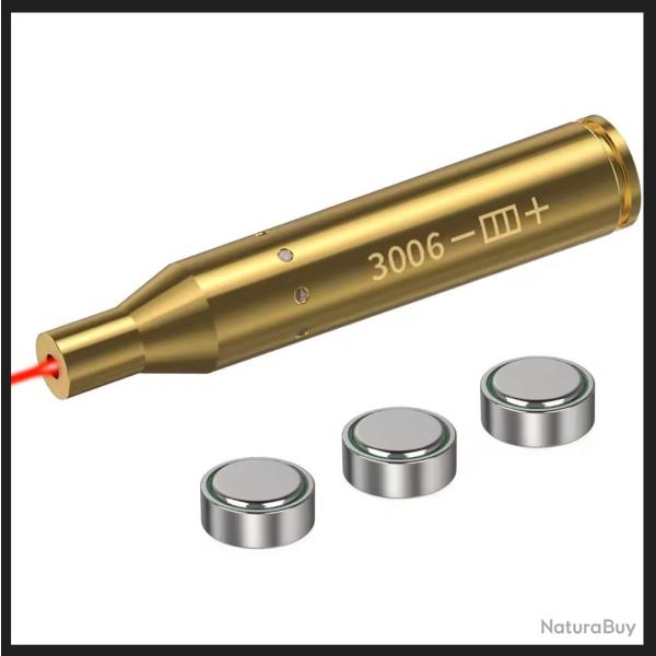 Etui de r�glage laser rouge calibre 30/06 - 25/06 - 270 Win