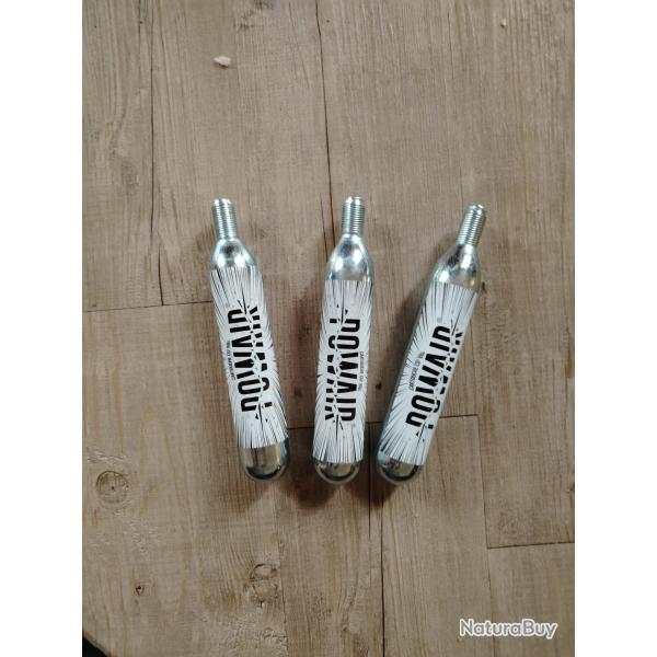 Lot de 3 Bouteilles de gaz CO2 de 88 gr pour TC68 ou autres
