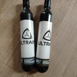 Lot de 2 Bouteilles de gaz CO2 de 88 gr pour T4E TC68 ou autres