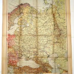 Carte &laquo; Russie &raquo; de la Seconde guerre. cb