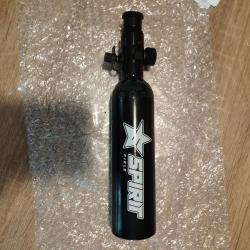Bouteille air 0.2 L Pi Alu+ Reg TETE LAITON Pi 3000 Psi V3 - FIELD pour PCP ou PAINBALL etc