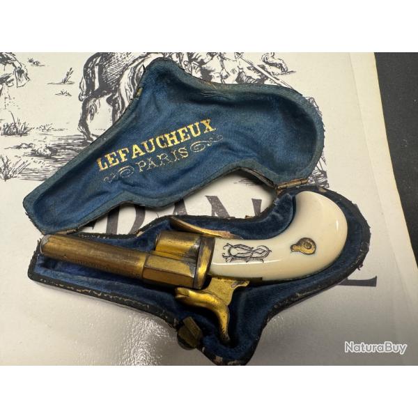 exceptionnel lefaucheux miniature cal 5 mm broche de grand luxe