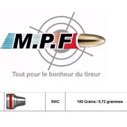 Ogives MPF 45 Colt SWC 150 Gr &Oslash; 451" Projectiles Plombs / 1000 Westerne  port gratuit promo vacances