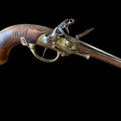 PISTOLET D'AR&Ccedil;ON MOD&Egrave;LE 1777 &agrave; silex