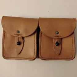 Cartouchi&egrave;re cuir pour ceinture
