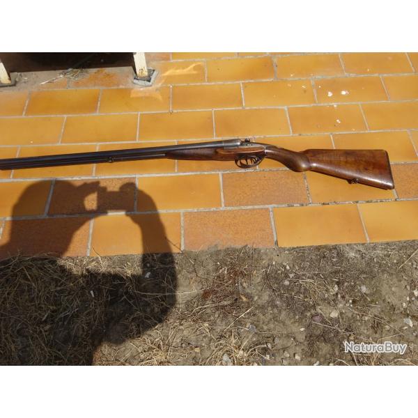 Calibre 12 Darne  canon lisse juxtapos� en tres bon etat