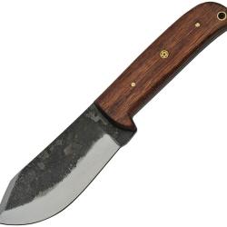 Couteau fixe outdoor et chasse Rite Edge acier carbone Hunter Wood