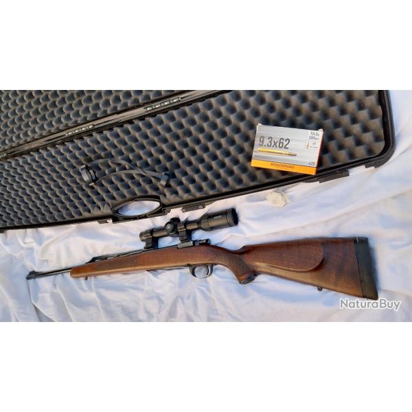 Carabine � verrous calibre 9,3x62