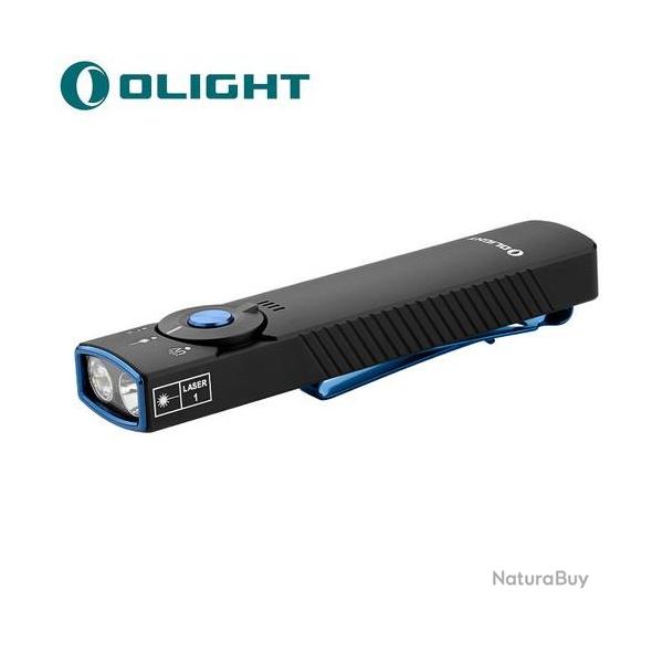 Lampe Olight Arkfeld Pro - 1300 Lumens laser vert et lumi�re UV - NOIR - 1� sans prix de r�serve