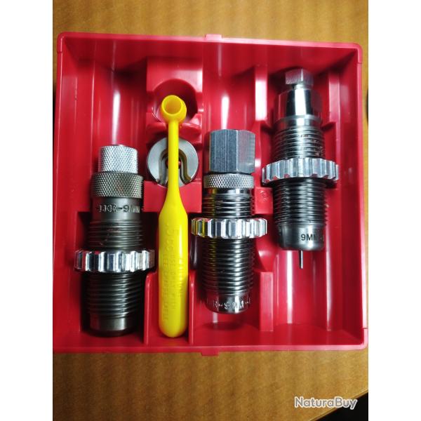 JEU D'OUTIL CARBURE LEE 9mm