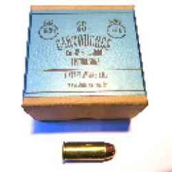 Boite de 25 cartouches 45 Schofield poudre noire cat&eacute;gorie B