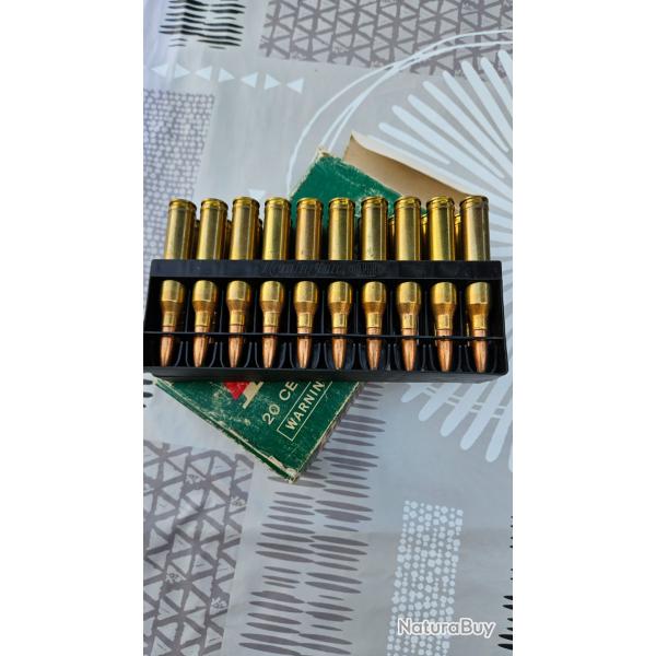 Munitions Vintage Remington 7mm Rem Magnum - 150 Grain Core-Lokt PTD Soft Point - Bo�te de 20