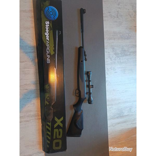Carabine � plomb 19.9 joules stoeger x20
