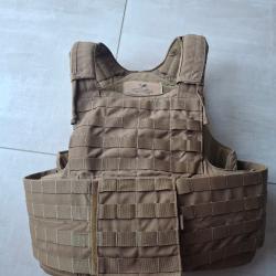 Gilet tactique Eagle Industries CIRAS Land Coyote Brown (Original USMC - Taille M)