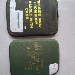 Plaques balistiques lat&eacute;rales vertes Permali Mk2 - Army UK (Surplus / Airsoft)