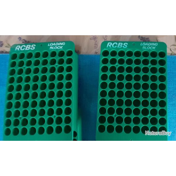 4 PLATEAUX DE RECHARGEMENT RCBS