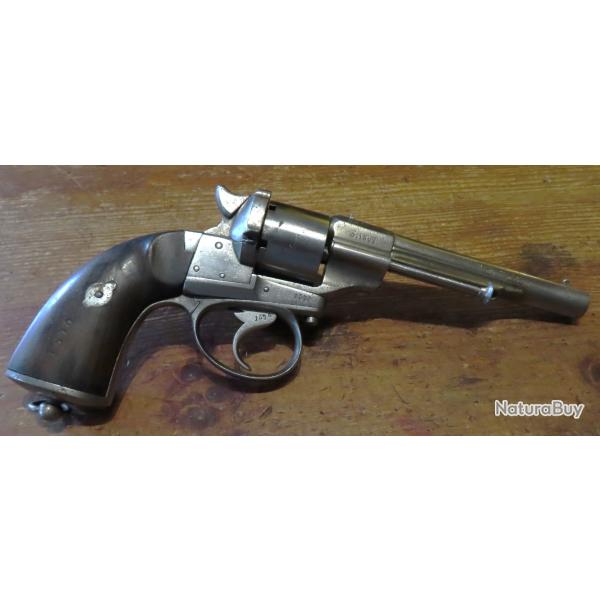 Rare revolver de marine � percussion centrale 1858 NT s�rie1862