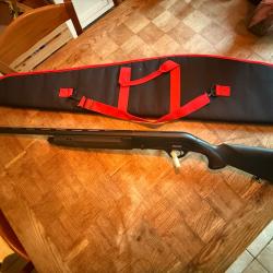 !! Fusil Semi-Auto Hatsan Synth&eacute;tique - Cal. 12/76 - 71 cm - E.Bille d'acier !!