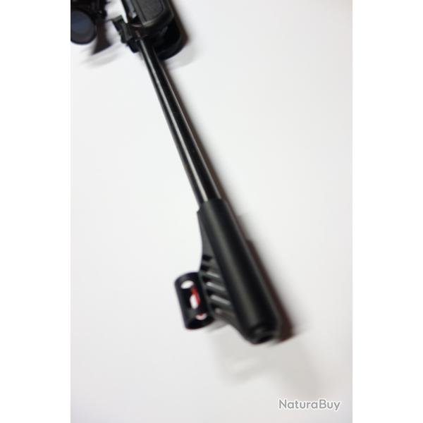 CARABINE DIANA  TWO SIXTY  POLYMERE NOIRE CAL 4.5  CROSSE A TROU   CANON 42CM  AVEC LUNETTE  3-9X32