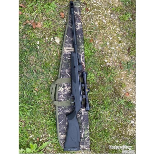 Carabine Gamo Replay Maxxim -19j chargeur 10 coups lunettes 4x32. Avec une housse et boite de plomb.