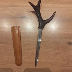 Coupe papier bois de cerf