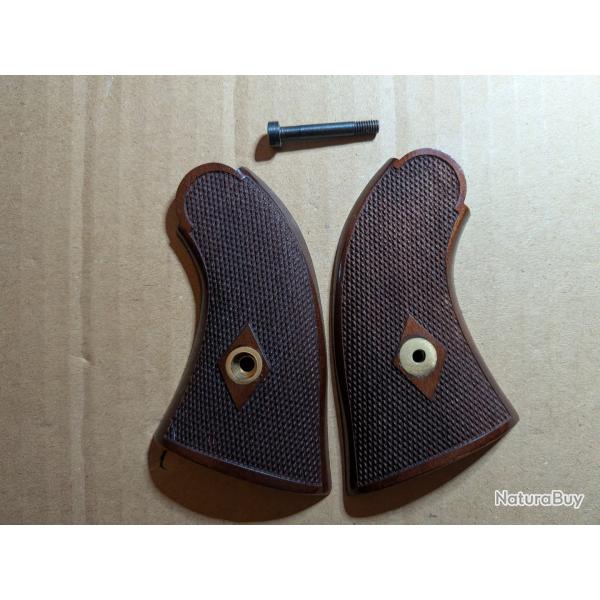 Plaquettes de crosse neuves PIETTA pour revolver Remington 1858
