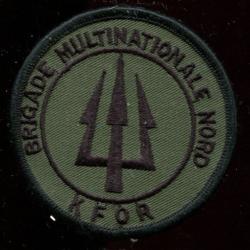 Patch - Brigade Multinationale Nord de la KFOR au Kosovo  - PORT COMPRIS EN FRANCE - N&deg;24