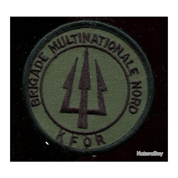 Patch - Brigade Multinationale Nord de la KFOR au Kosovo  - PORT COMPRIS EN FRANCE - N�24