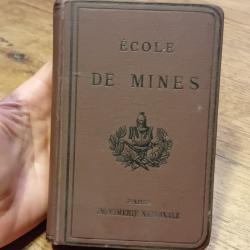 &eacute;coles du g&eacute;nie . &eacute;cole de mines 1902 militaria militaire