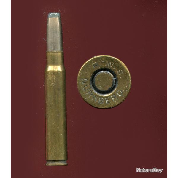 9.3 x 63 Grundig Mauser - RARE calibre Allemand - marquage : R.W.S. N�RNBERG - PORT COMPRIS